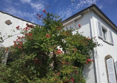 Vue sur les deux terrasses Villa Bourdon La Bernerie